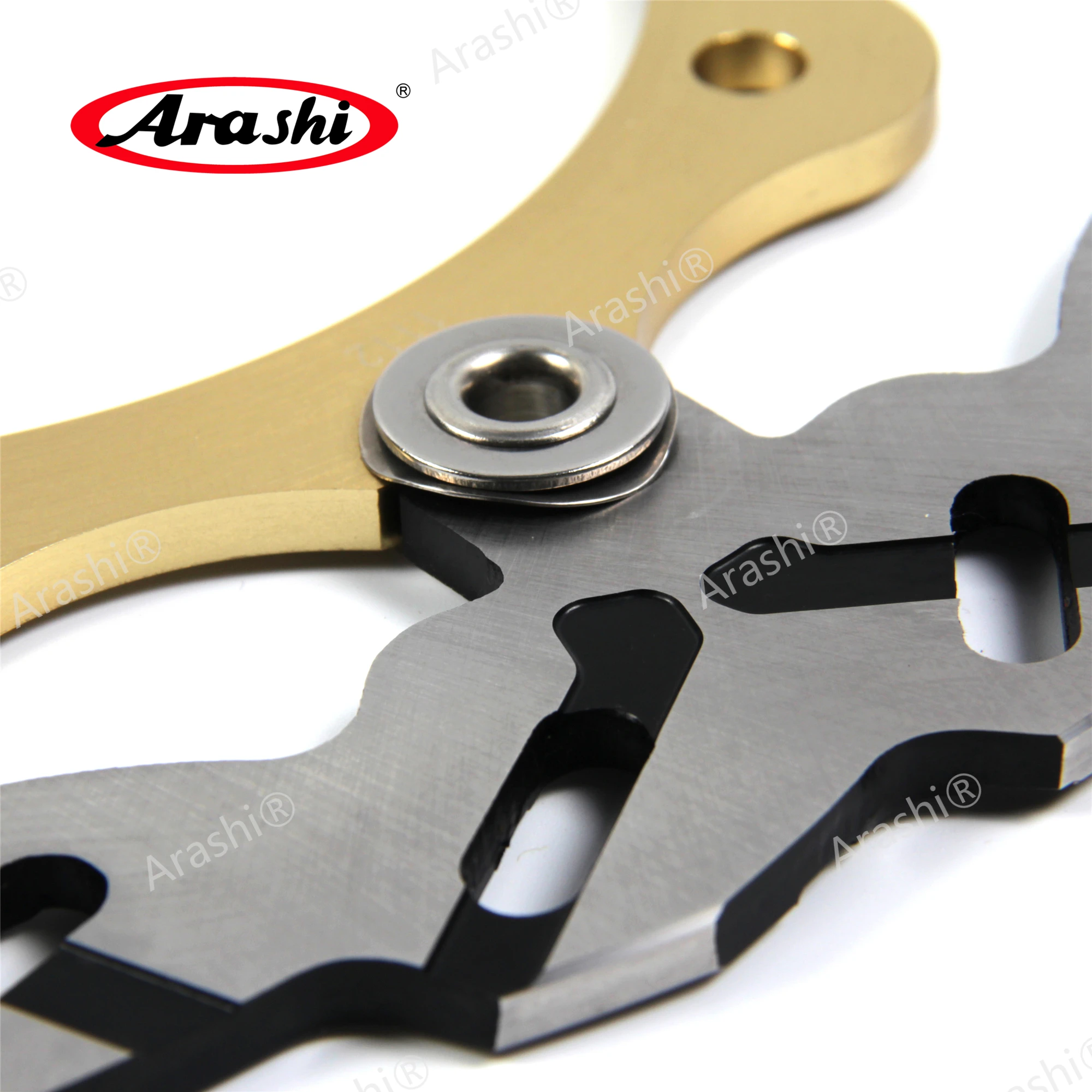 Arashi 1 комплект для YAMAHA XP T-MAX 500 2004 2005 2006 2007 CNC плавающие Передние Задние тормозные