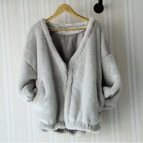 

Winter Loose Comfortable Warm Artificial Fur Coat Faux Fur Coat Faux Fur Fashion Slim Fur Womens Coats Winter