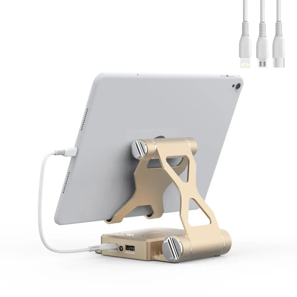 Подставка для планшета SooPii со встроенным зарядным устройством двойная