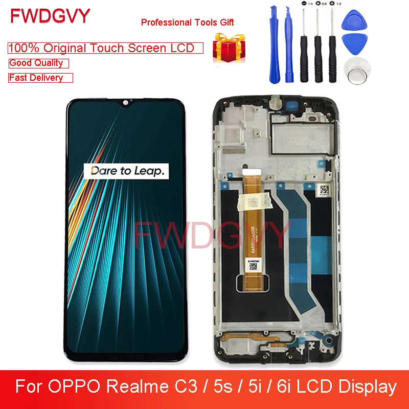 Оригинальный новый высококачественный защитный чехол для OPPO Realme C3/ 5s/ 5i/ 6i ЖК
