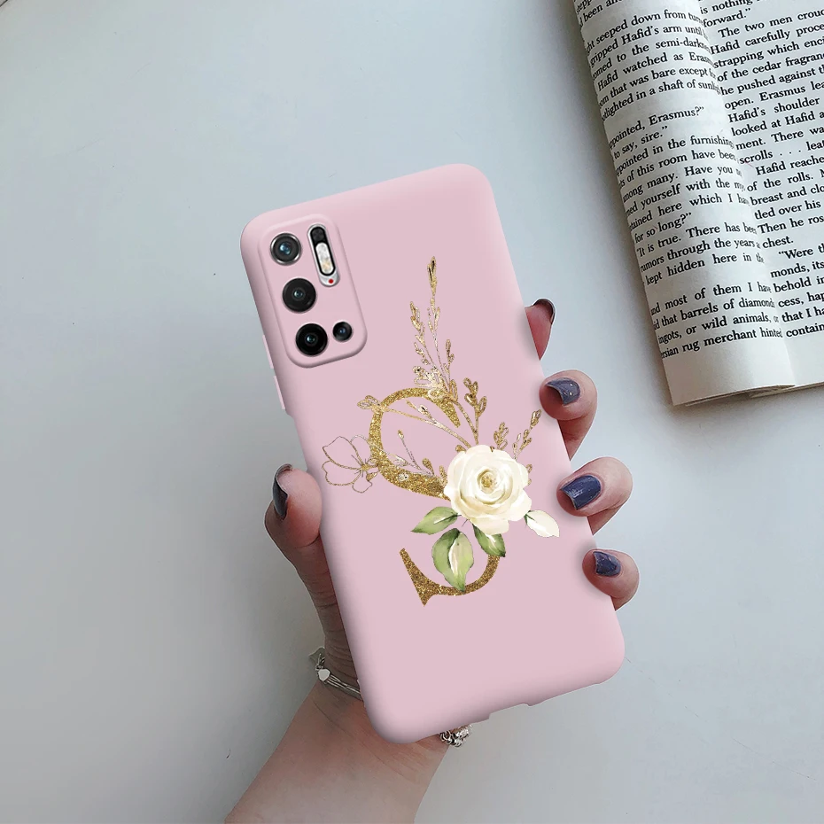 for xiaomi poco m3 pro 5g case for poco m3 pro 5g cover cute letters soft silicone phone case for xiaomi poco m3 pocom3 m 3 pro free global shipping