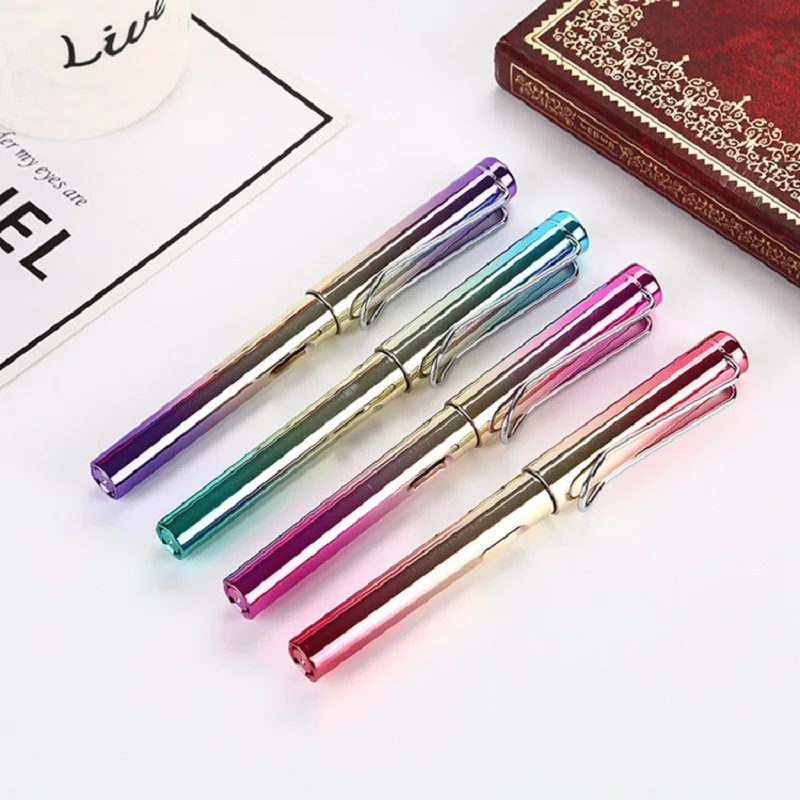 Авторучка цветная деловая ручка практическая каллиграфия супер дешевая