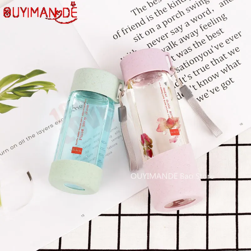 

Fashionable Small Cute Mini Fragrant Glass Creative Portable Portable Cup Fashion Female Student Water Cup Portable Glass