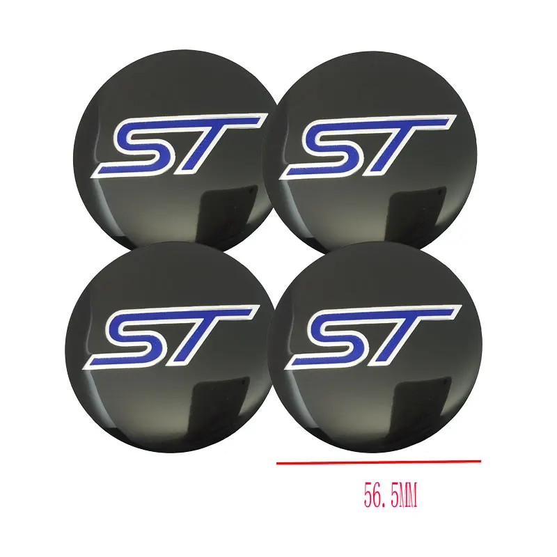 4 шт. 56 5 мм алюминиевая Эмблема для центра колес автомобиля Ford Focus Fusion Everest Escape Explorer