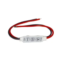 dimmer controller switch mini dc 12v 3 keys for single color 5050 3528 5630 5730 3014 led strip tape light lighting