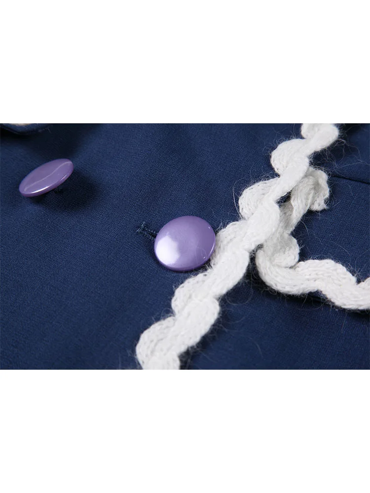 Женский двубортный Тренч во французском стиле свободная винтажная ветровка с