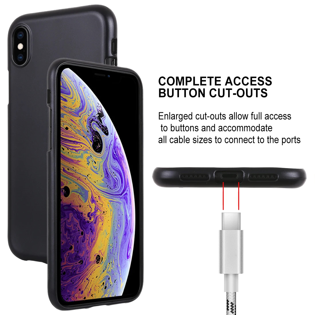 

Shockproof Soft TPU Phone Case for Iphone X XR XS Max Silicone Case for Galaxy S10 S9 P20Pro Huawei P20 Lite P20 Pro Soft Cover