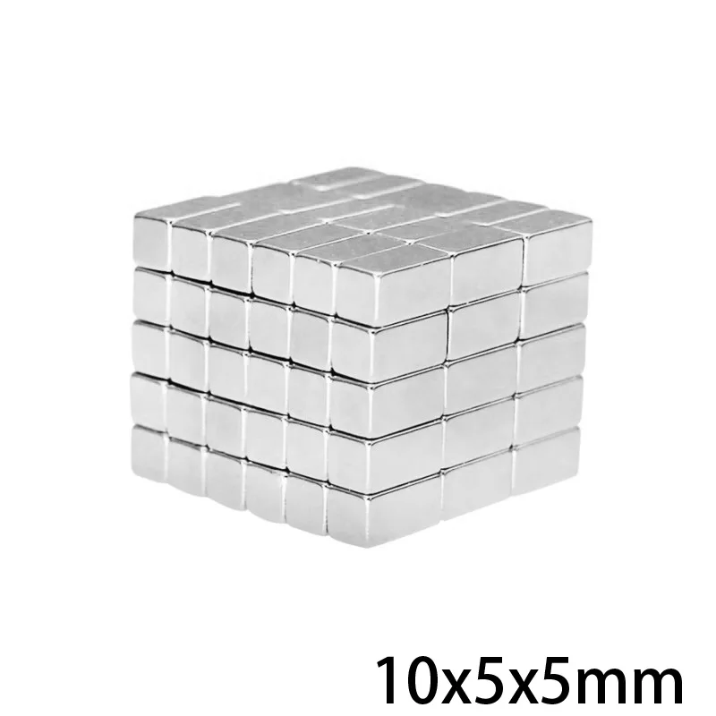 20/50/100/200/500 шт. 10x5x5 блок супер мощные магниты 10x5 мм лист постоянных магнитов