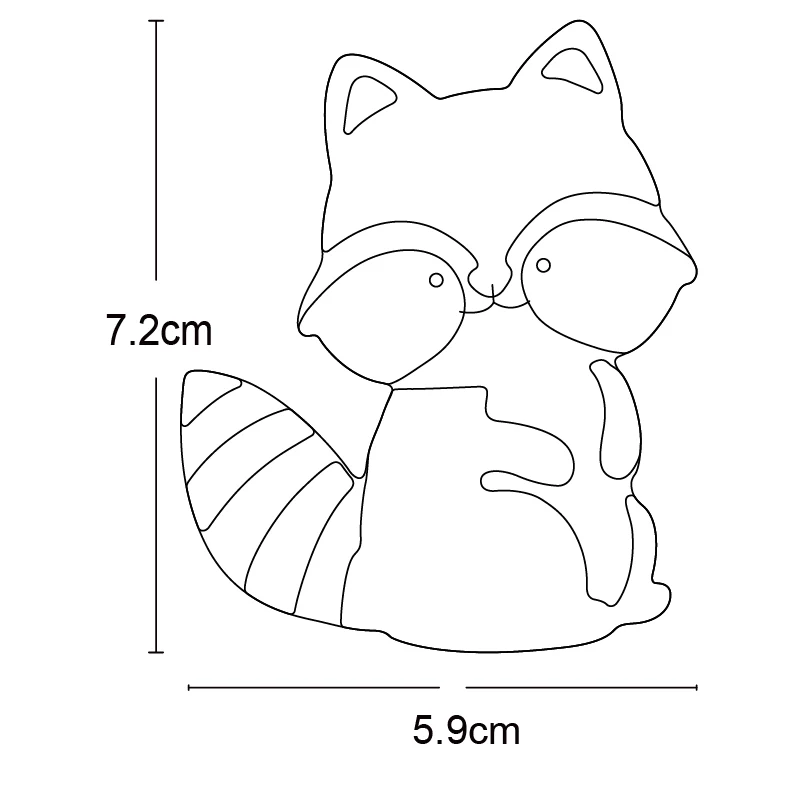 Ремесло умирает милое животное кошка металлический Трафаретный вырубной штамп