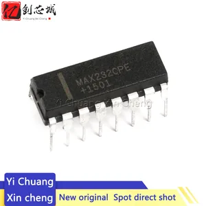 10PCS MAX232CPE DIP16 MAX232C DIP MAX232 DIP-16 MAX232EPE RS-232 Drivers/Receivers new and original