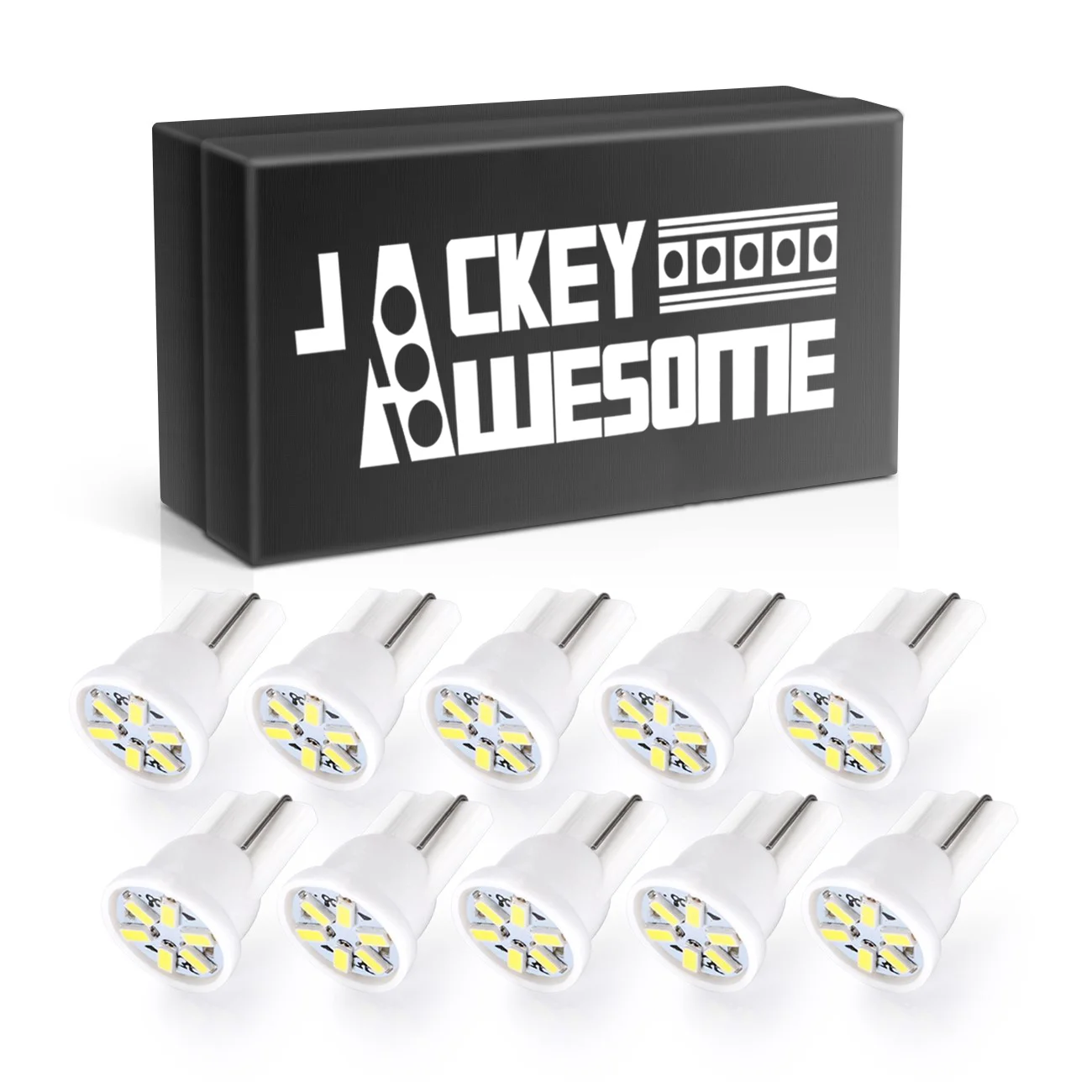 

10Pcs W5W T10 LED Light Bulbs for Audi BMW VW Mercedes Chevy Silverado Car Interior Dome Light Instrument Lights Error Free 12V