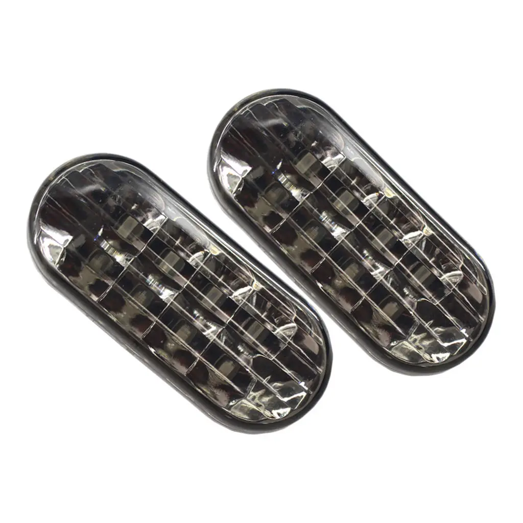 

1 Pair Front Corner Signal Park Side Marker Light Lamp W/Bulb For Car