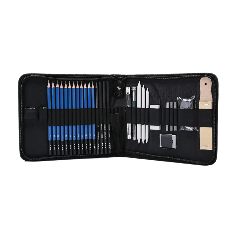 H & B 33 шт. набор карандашей для набросков принадлежности рукоделия карандаши