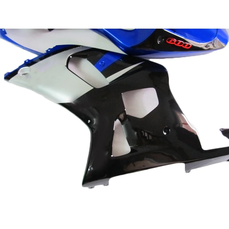Подходит для Suzuki GSXR600 750 K1 01 02 03 Инжекционный комплект обтекателей GSXR 600 GSXR750 2001 2002 Φ