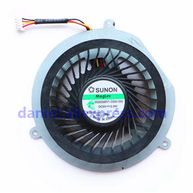 For LENOVO Y471A Y470 Y470N Y471 Y470P notebook CPU fan MF60090V1-C030-S99 5V 2.0W four-wire cooling fan