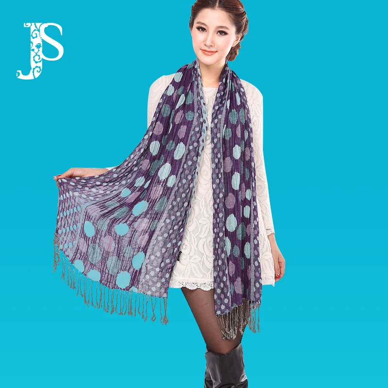 

Js100% хлопок, женский серый длинный шарф, модный универсальный осенне-зимний красный теплый шарф с кисточками