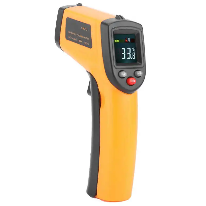 Инфракрасный термометр GM333 ручной Бесконтактный измеритель температуры с ЖК
