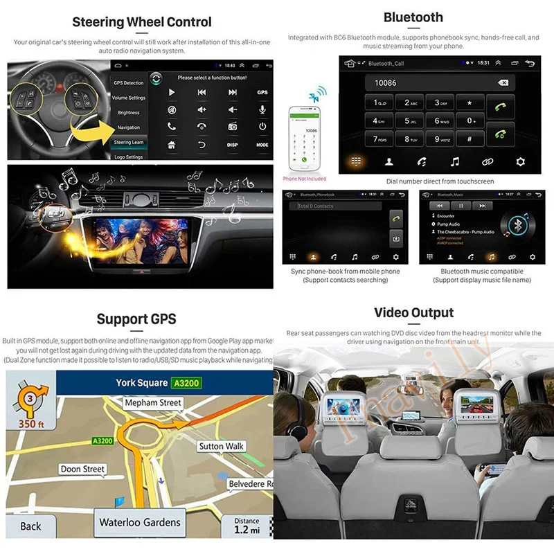 Автомагнитола PX6 на Android 9 10 4 дюйма для Porsche Panamera мультимедийный проигрыватель