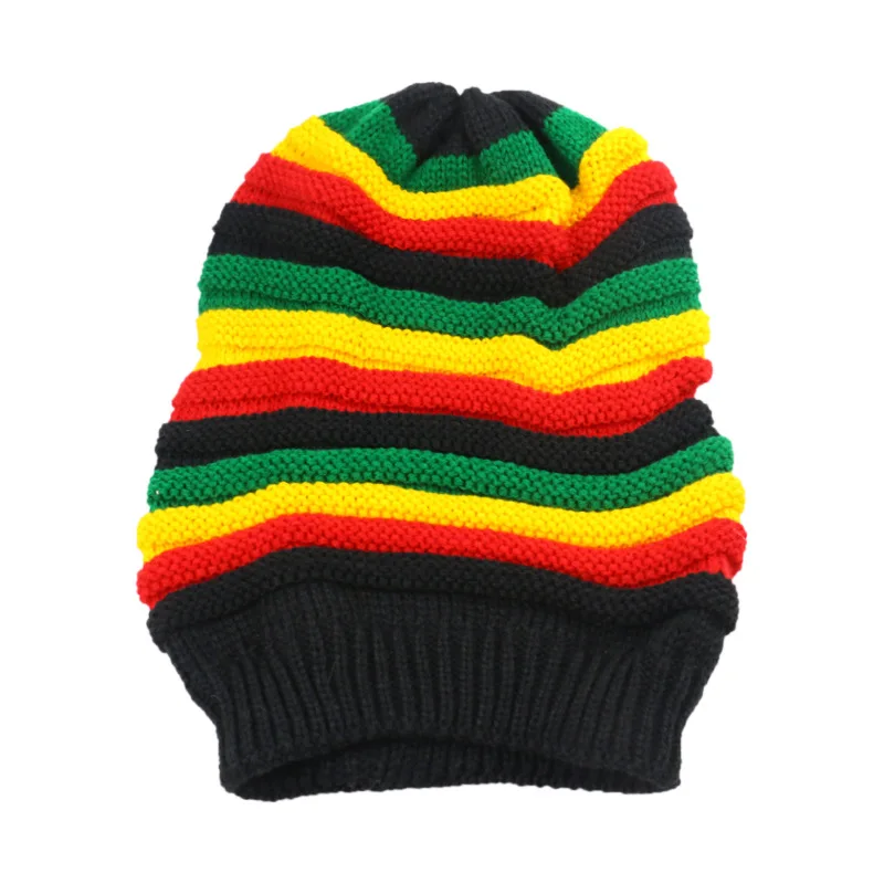 

Knitted warm Hats adult child Skullcap Beanie Hat Winter knitting wool color Melon Cap sombreno invierno chapeu inverno chapeau