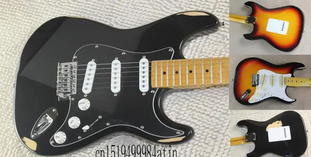 

Высшее качество ST стратоast-er электрогитара звукосниматели sss Custom body