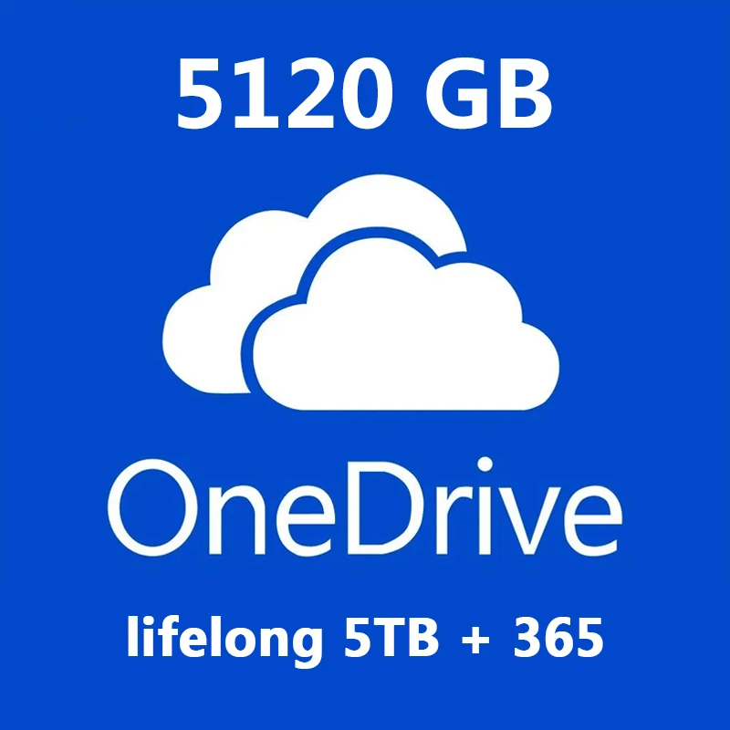 

OneDrive 5TB 5120 GB Storage and Off 365 Pro Plus 100% Delivery Guarantee - Original Product Lifetime forever Account