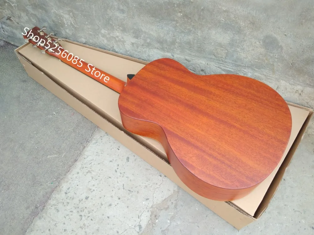 free shipping12e Academy Series Grand Concert guitar Byron custom solid guitar OOO15 style body 39" acoustic electric guitar