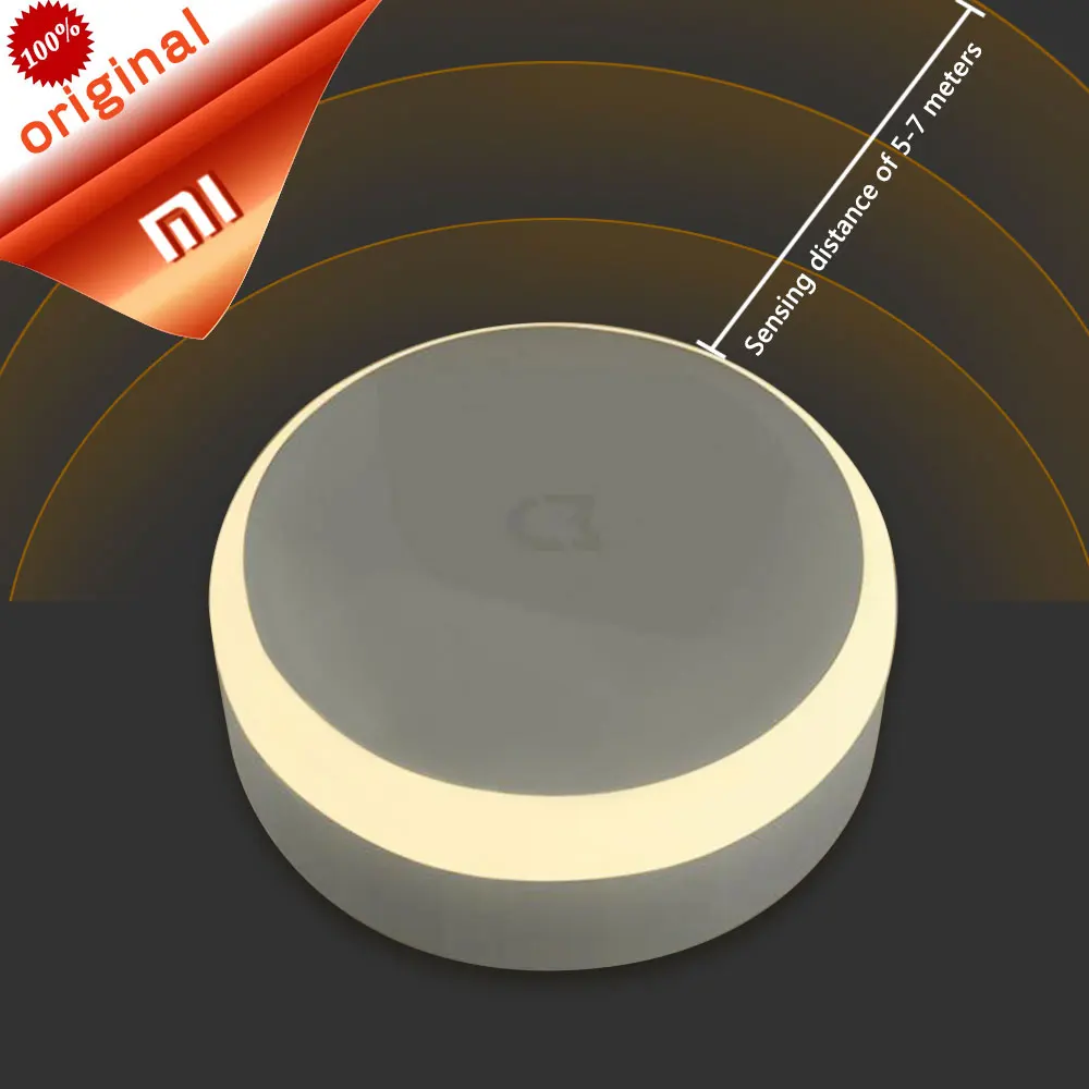 Xiaomi Mijia светодиодный Ночной светильник в коридоре, инфракрасный пульт дистанционного управления, датчик движения, умный дом, Индукционная Ночная лампа