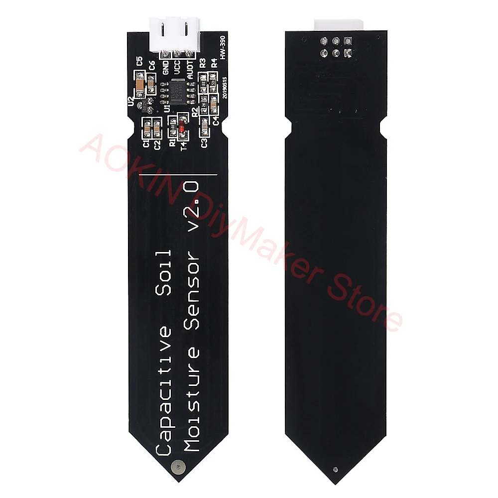 Capacitive Soil Moisture Sensor Corrosion Resistant for Arduino Moisture Detection Garden Watering DIY