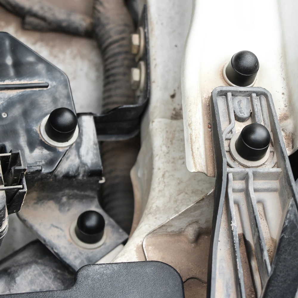 16 шт. универсальные автомобильные винтовые защитные крышки болтовые гайки для