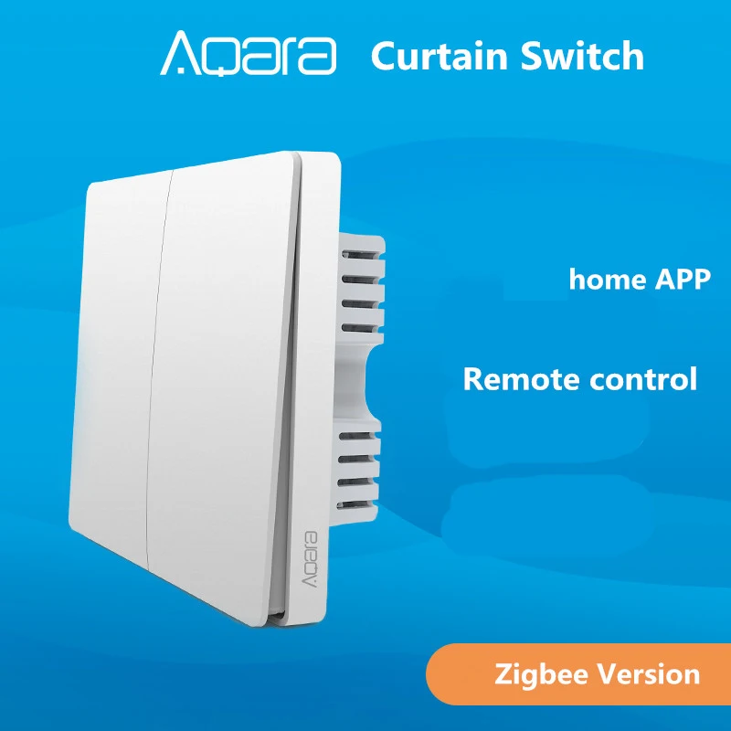 Aqara переключатель штор Zigbee версия настенный выключатель через приложение для