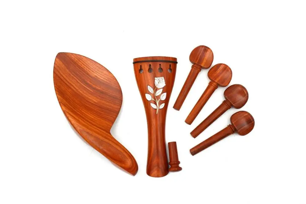 Аксессуары для подбородка с инкрустацией 4/4|Детали и аксессуары скрипок| |