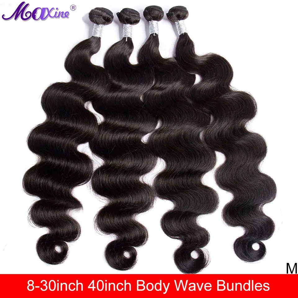 30 дюймовые волнистые пучки человеческих волос бразильские пупряди человеческие