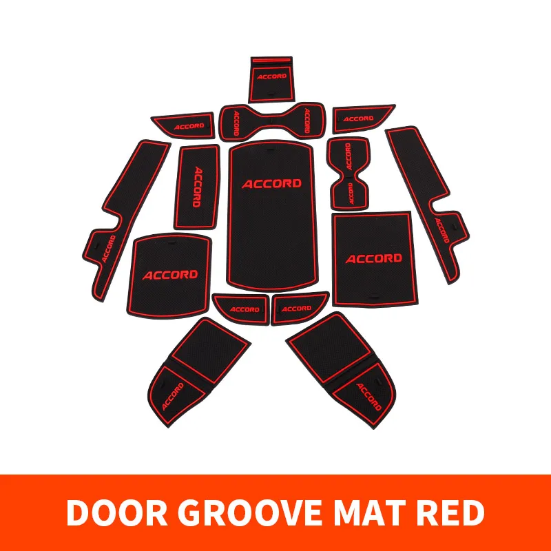 

Коврик для автомобиля Honda Accord 10 поколения 2018 2019, резиновый нескользящий коврик для подставки под воду, грязный коврик, аксессуары для интерьера