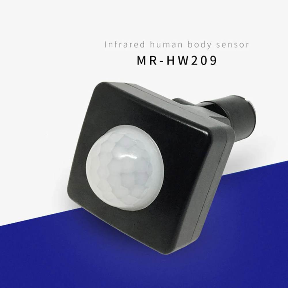 Светодиодный датчик движения автоматический инфракрасный детектор PIR настенный