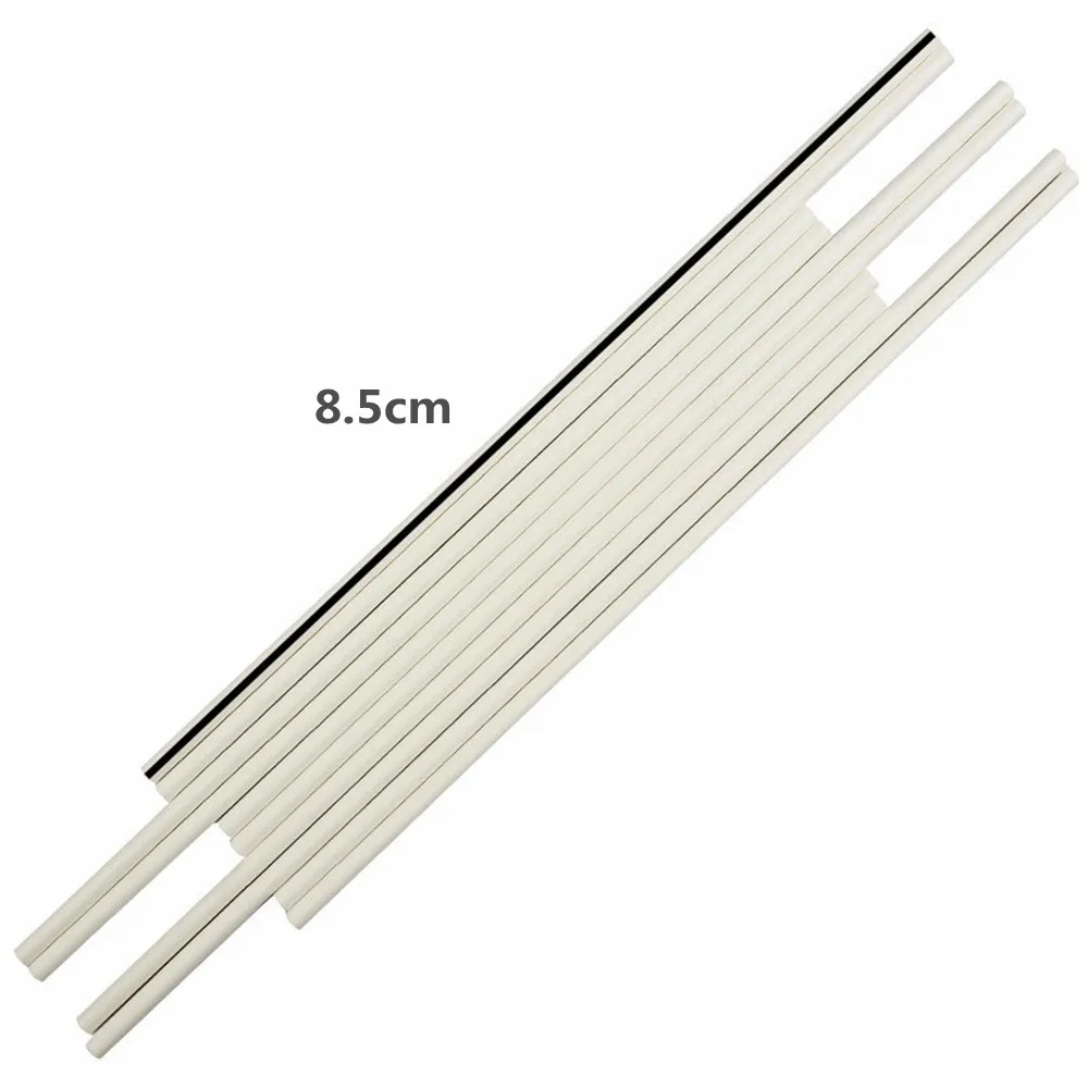 85x3mm 100 шт./компл. пищевой твердый леденец из бумаги, знак торта, конфеты, шоколадные палочки, сувенирные принадлежности для украшения проекта - Цвет: 85x3mm