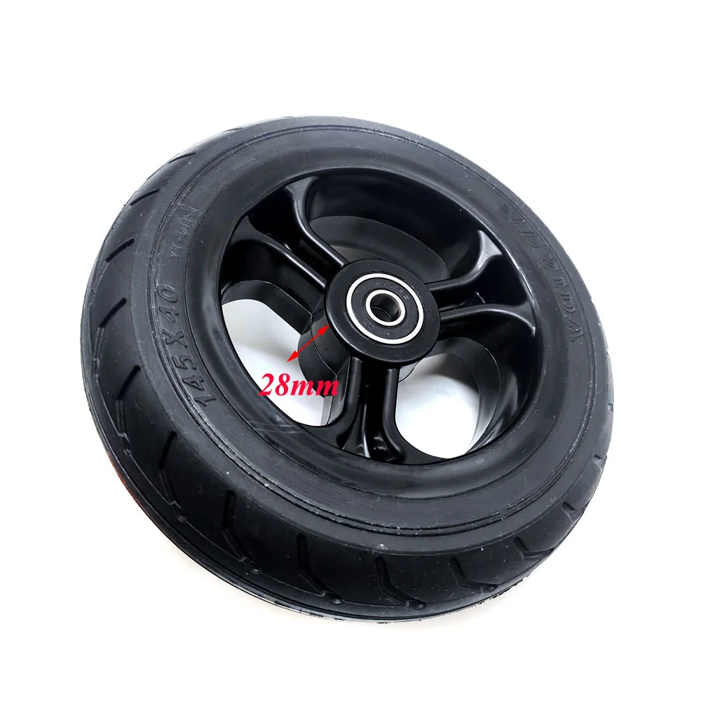 

High Quality 145x40 Solid Tyre Wheel With Plastic Rims for Electric Scooter Fast Wheel F0,Jackhot Carbon Fiber Scooter
