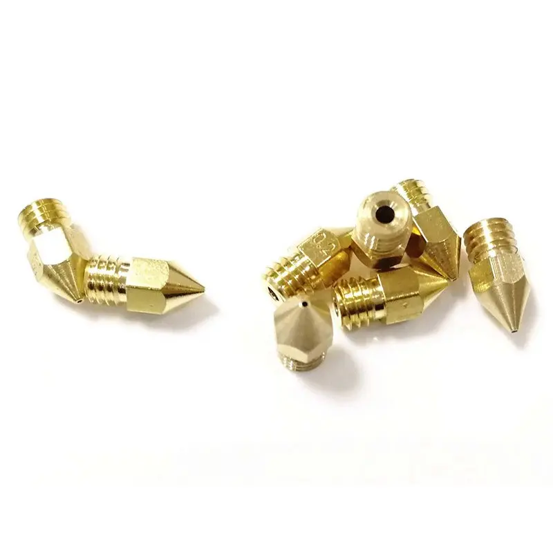 

28 Pieces 3D Printer Nozzles MK8 Nozzle 0.2mm,0.3mm,0.4mm,0.5mm,0.6mm,0.8mm,1.0mm Extruder Print Head for 3D Printer Makerbot Cr
