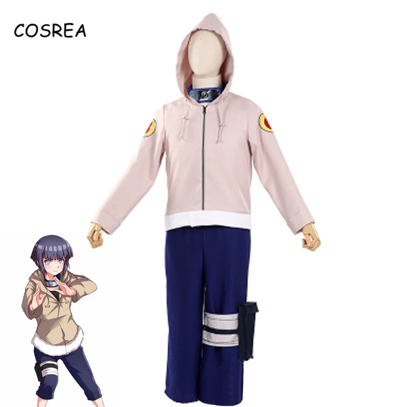 Аниме гиуга Хината косплей костюм женская униформа пальто брюки одежда полный