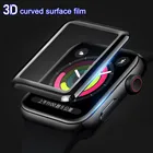 Защитная пленка 3D Для Apple Iwatch 38 мм, 40 мм, 42 мм, 44 мм, Защита экрана для часов 1, 2, 3, 4, 5, 6, Se, защитное стекло с полным покрытием 9H