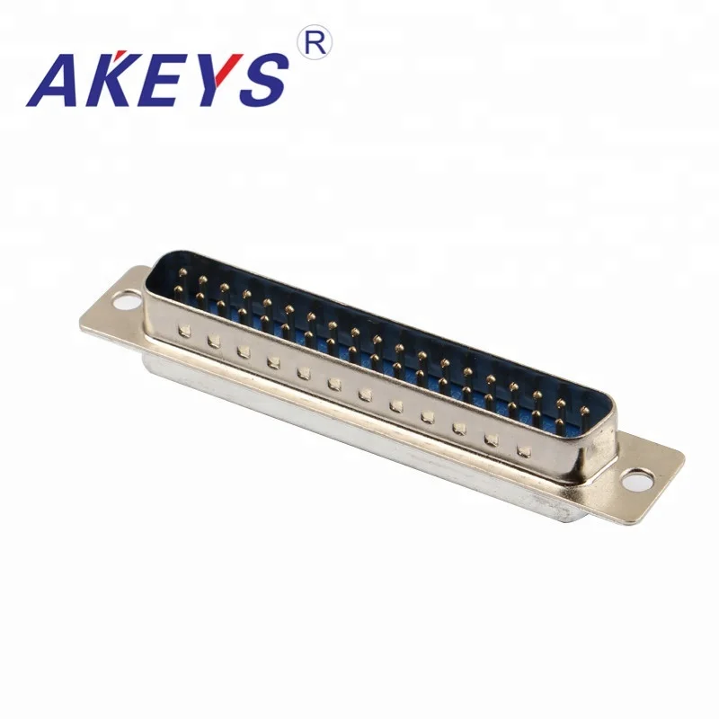 1 шт. VGA интерфейс DB37 Pin двухрядный синий сердечник мужской адаптер