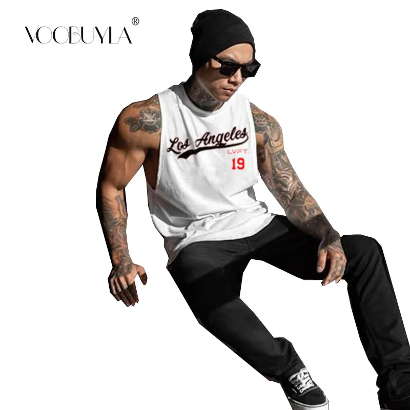 Майка Мужская Спортивная без рукавов тенниска для бега и бодибилдинга майка