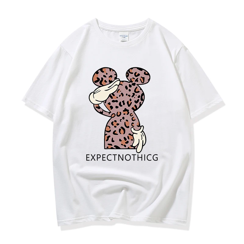 

Disney 2021 Mickey T-shirt short sleeve Harajuku loose cartoon co-branded personality shirt cotton T-shirt vlentton