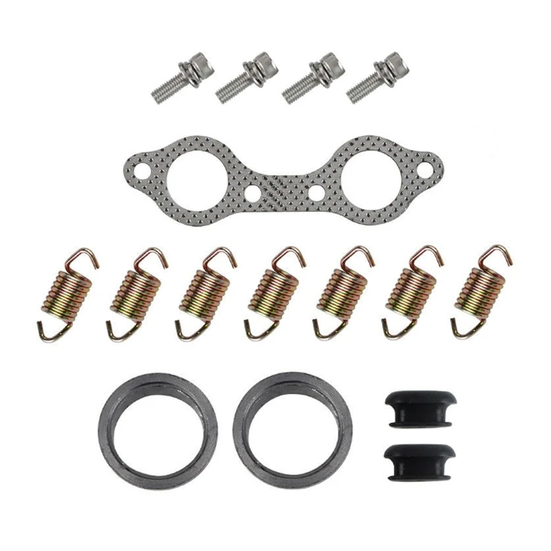 

P82B Exhaust Muffler Manifold Gasket Bolt Kit For RZR 800 EFI 2008 2009 2010 7041687