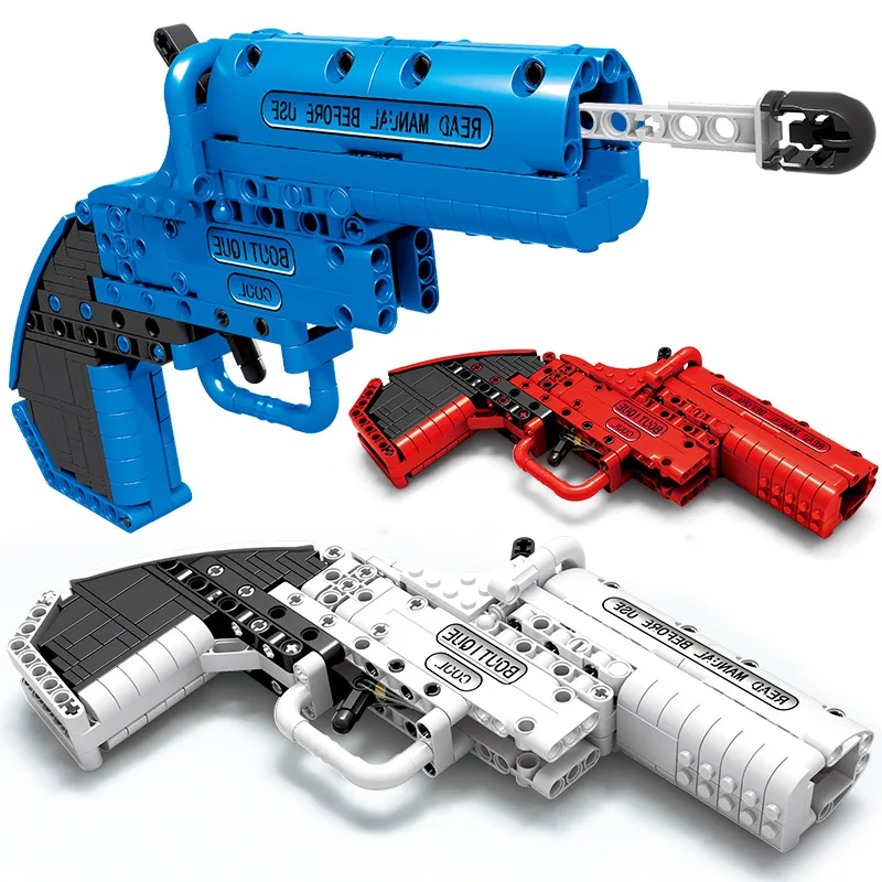 

257 шт., Детский конструктор «оружие городской полиции»