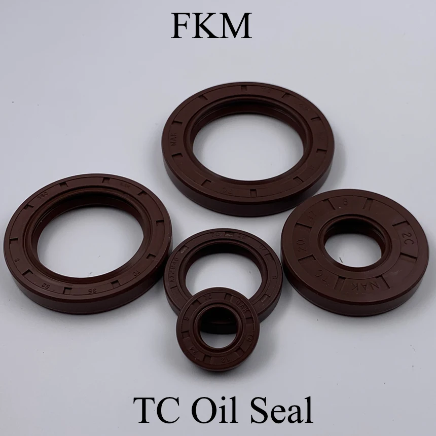 

35*50*7/8/10/11 35x50x7/8/10/11 Brown Fluoro FKM Fluorine Rubber Spring Two Lip TC Ring Gasket Radial Shaft Skeleton Oil Seal