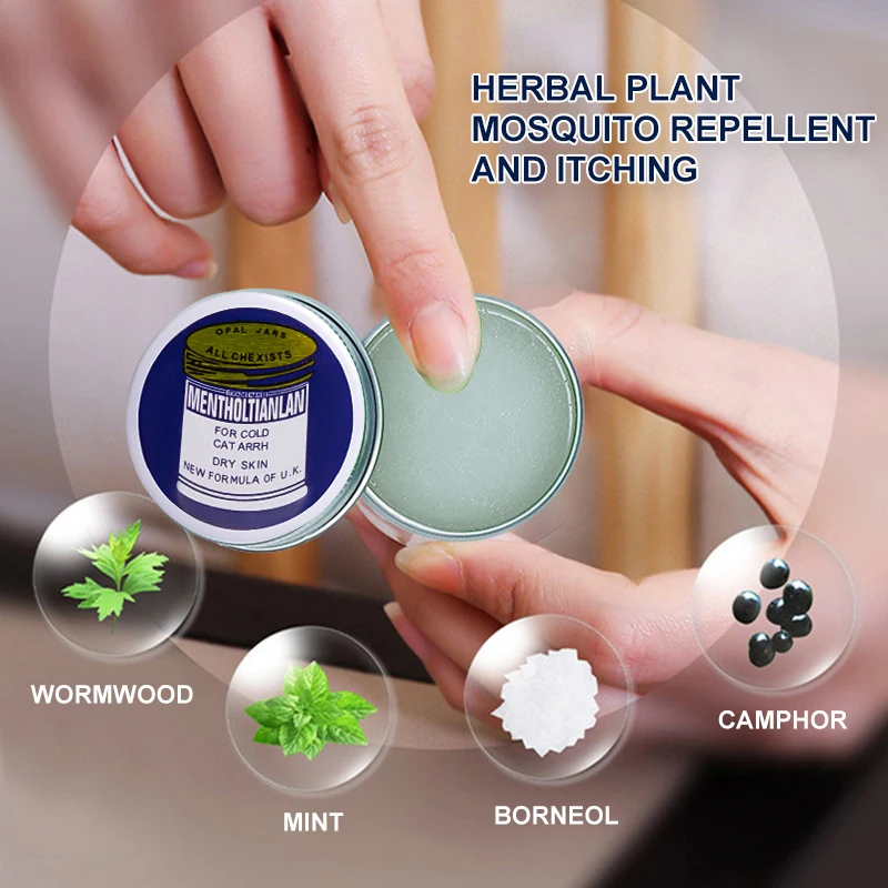 Новинка 1/2 шт. мятно Классный крем простуда головная боль головокружение укусов