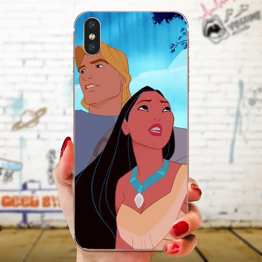 Покахонтас дизайн для Galaxy J1 J2 J3 J330 J4 J5 J6 J7 J730 J8 2015 2016 2017 2018 mini Pro Чехол из мягкого ТПУ
