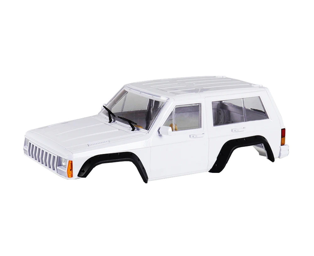313 мм Колесная база полный Jeep Cherokee XJ жесткого тела комплект для 1/10 RC комплект автомобильных принадлежностей для передней и задней оси SCX10& SCX10 II 90046 Traxxas TRX4