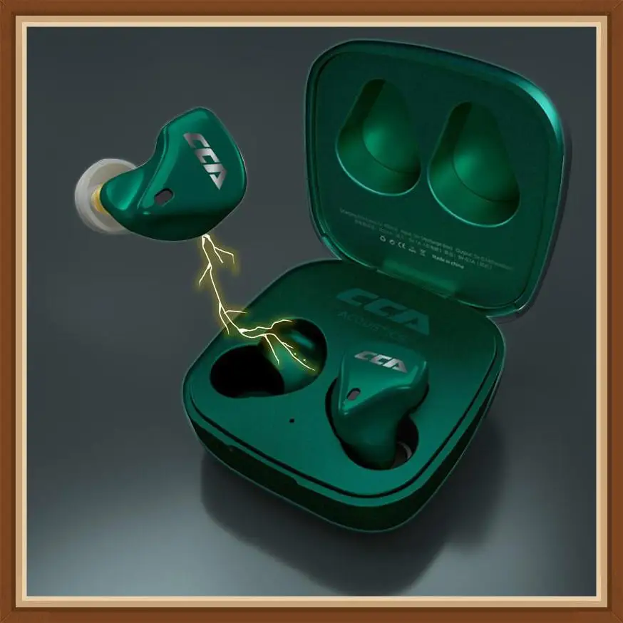 

CCA CX10 5.0 Bluetooth Earphones TWS Fingerprint Touch Headset HiFI Stereo In-ear Earbuds Wireless Headphones Sports Earphones