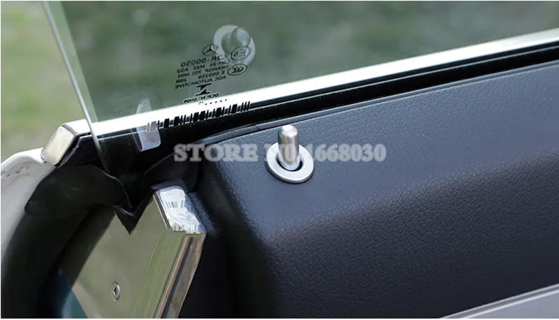 Внутренний дверной замок шпильки крышка 2 шт. для Benz E Class Coupe W207 C207 2009 2016 украшение